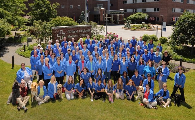 Group photo of volunteers