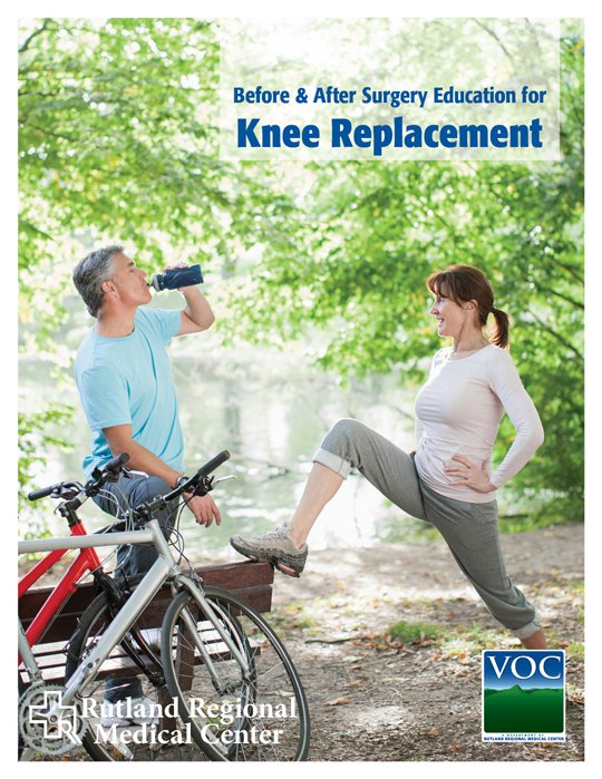 Cover of "Before & After Surgery Education for Joint Replacement" guide