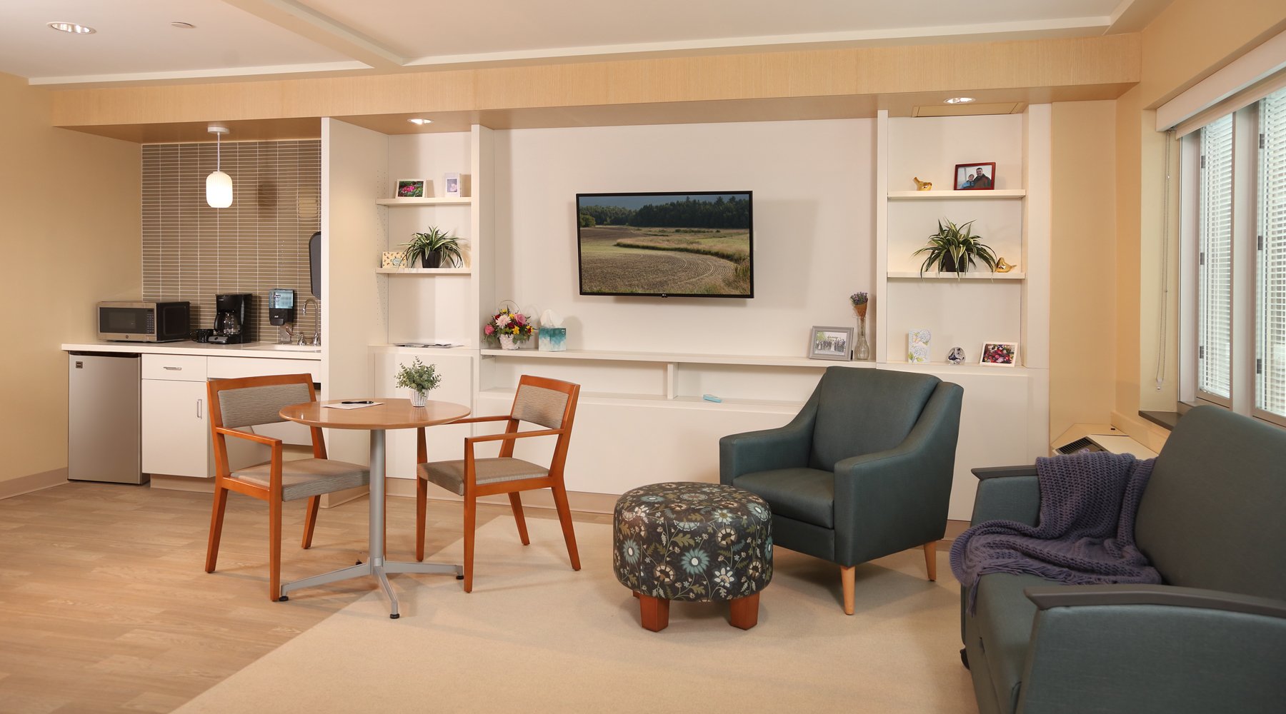 Comfort Care Suite for palliative care patient