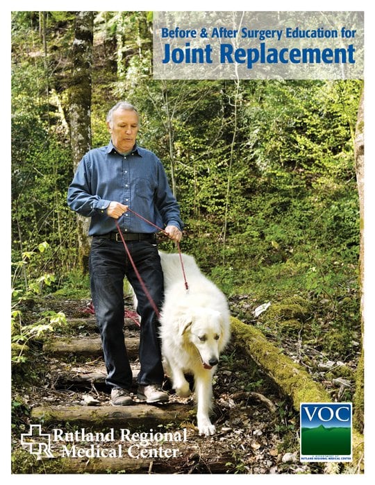 Cover of "Before & After Surgery Education for Joint Replacement" guide