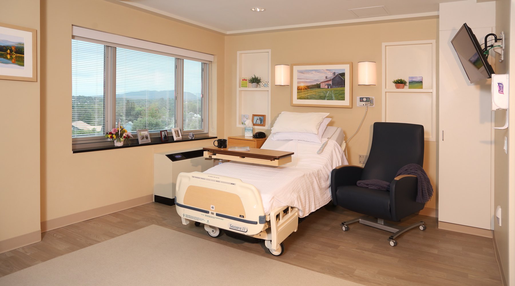 Comfort Care Suite for palliative care patients